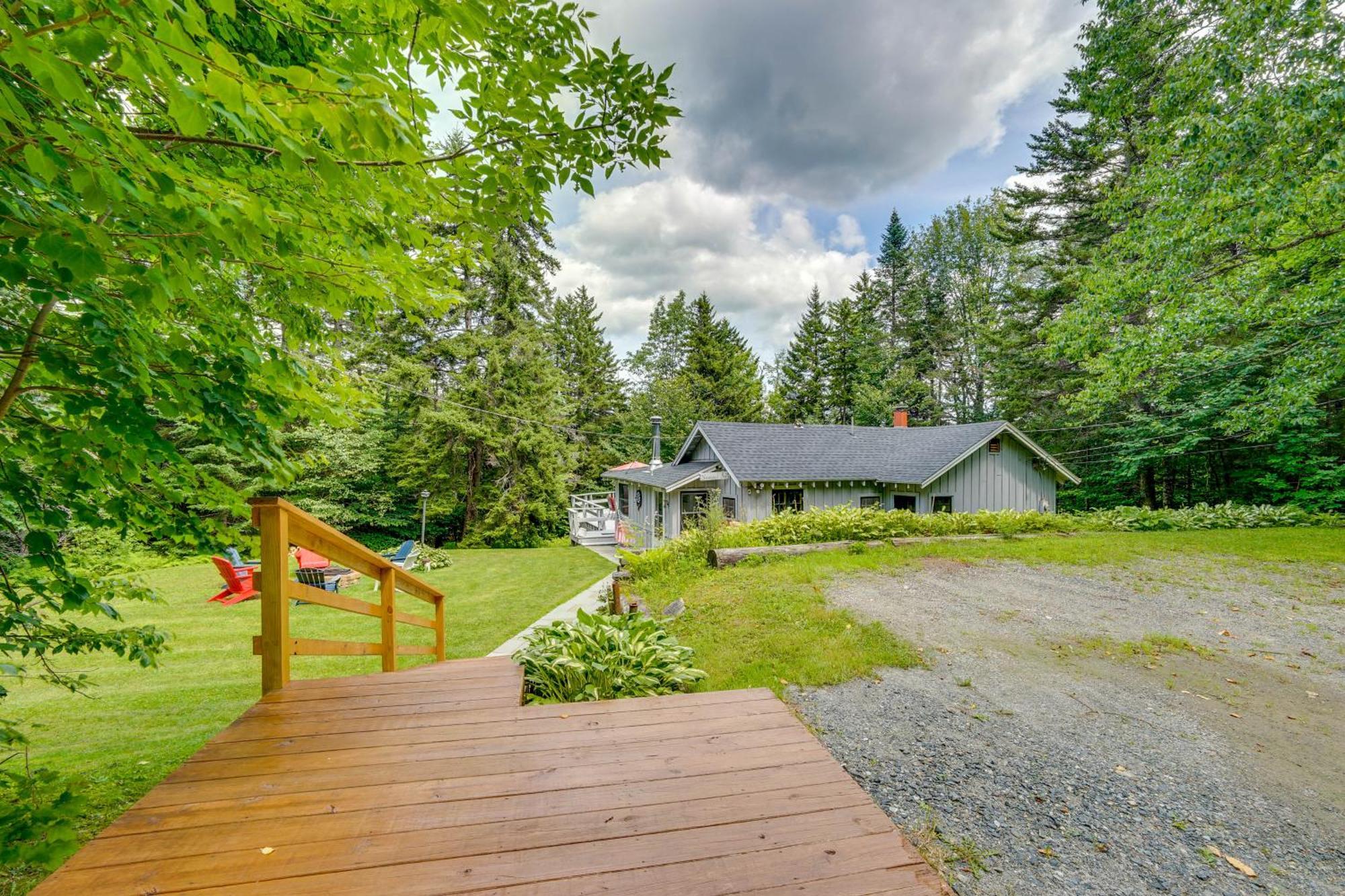 Charming Wilmington Cabin, 8 Mi To Mt Snow! Villa Luaran gambar