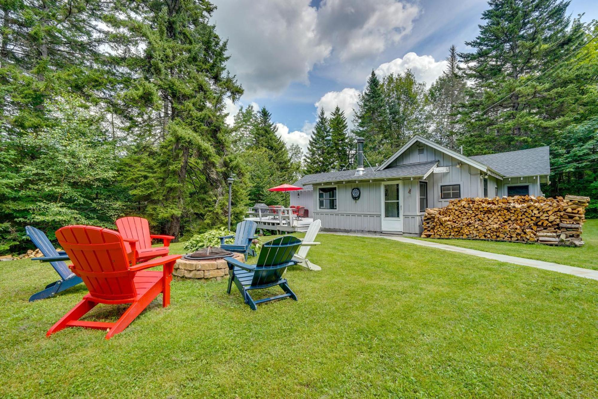 Charming Wilmington Cabin, 8 Mi To Mt Snow! Villa Luaran gambar